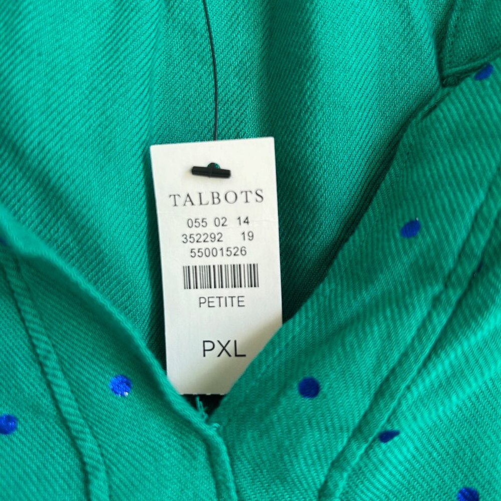 Green and Blue knit Top